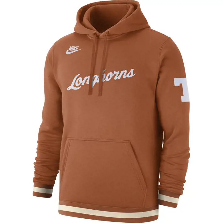TEXAS LONGHORNS NCAA Sweat-shirt à Capuche Rétro 21 ORG