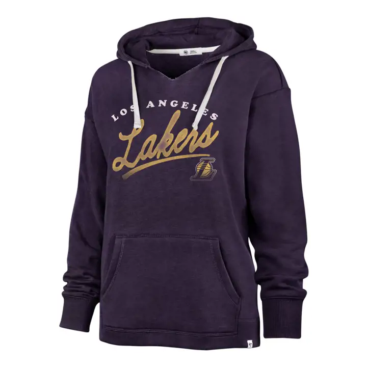 Los Angeles Lakers NBA Sweat à capuche femme Cross Script Emerson 21