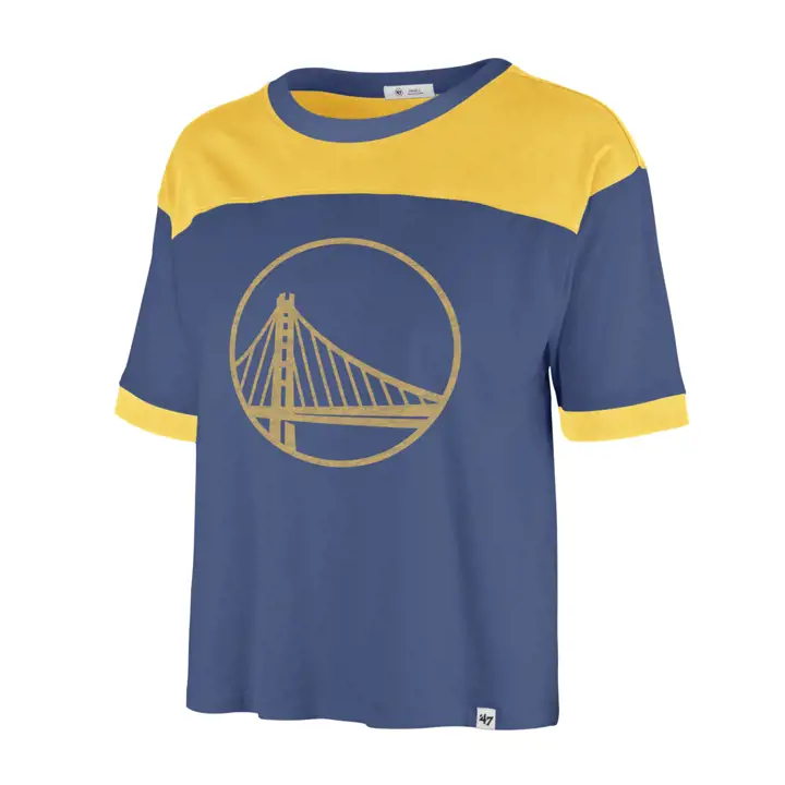 T-shirt Femme Golden State Warriors NBA Premier Billie 21 Bleu