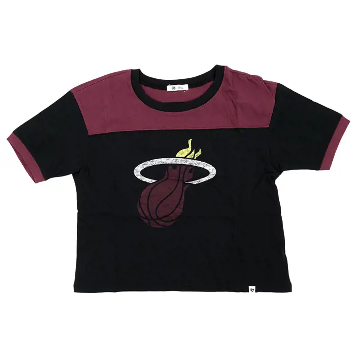 Miami Heat NBA T-shirt Billie Premier Femme 21 noir/Bourgogne