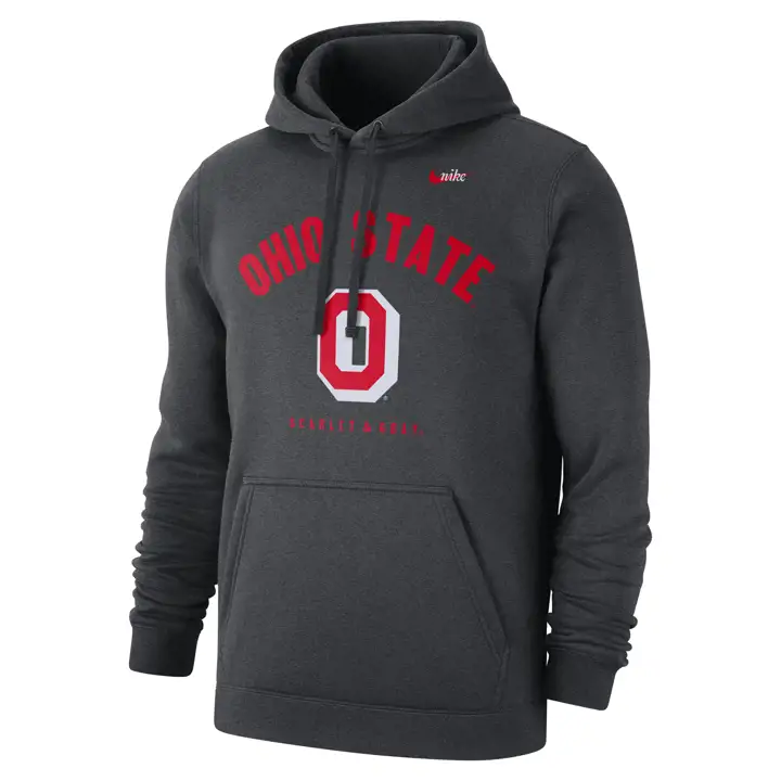 OHIO STATE BUCKEYES NCAA Sweat-shirt à capuche Vault Club CHARCO