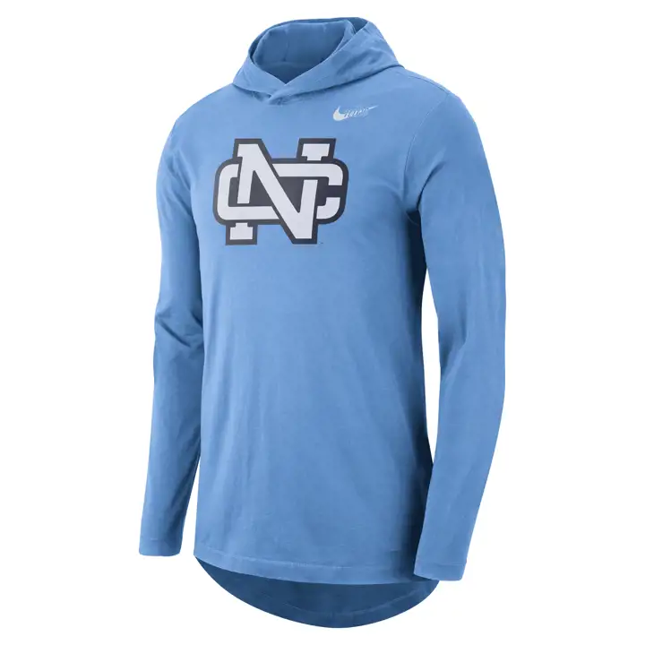 NORTH CAROLINA TAR HEELS NCAA DF LS Sweat à capuche 21 LBL