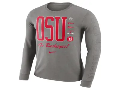 Jordan NCAA Men's Crew Cuff Long Sleeve T-Shirt