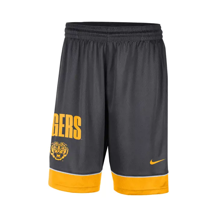 Short LSU NCAA Fast Break ANTHRACITE