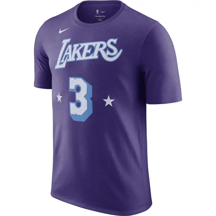 T-shirt LA LAKERS NBA Mixtape Player 21 Anthony Davis pur