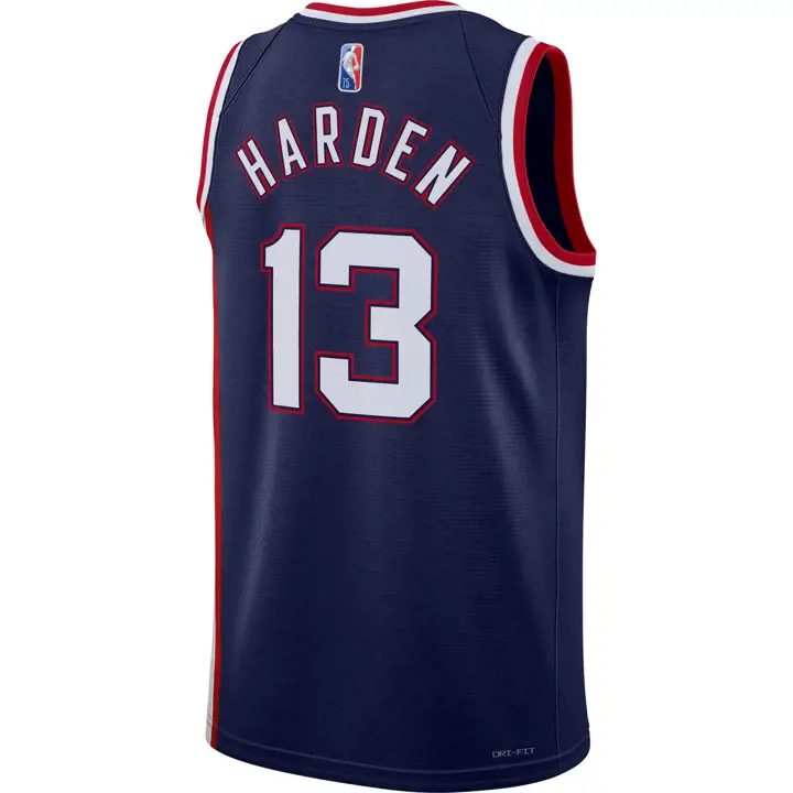 Maillot NBA Mixtape Swingman des BROOKLYN NETS 21 JAMES HARDEN bl