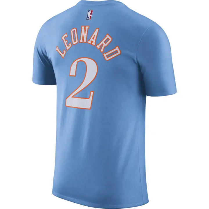 T-shirt CLIPPERS NBA Mixtape Joueur 21 Kawhi Leonard bleu