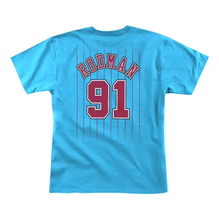 T-shirt joueur NBA Chicago Bulls Reload Dennis Rodman lbl