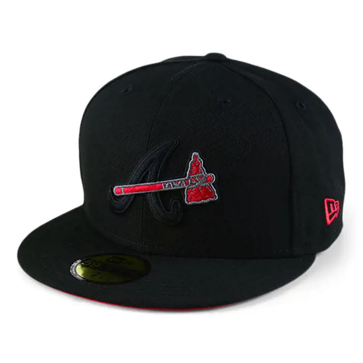 ATLANTA BRAVES MLB BLACKOUT POP UV 59FIFTY n/rge