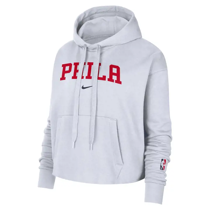 Sweat à capuche « Moments Mixtape » NBA pour femme Philadelphia 76ers