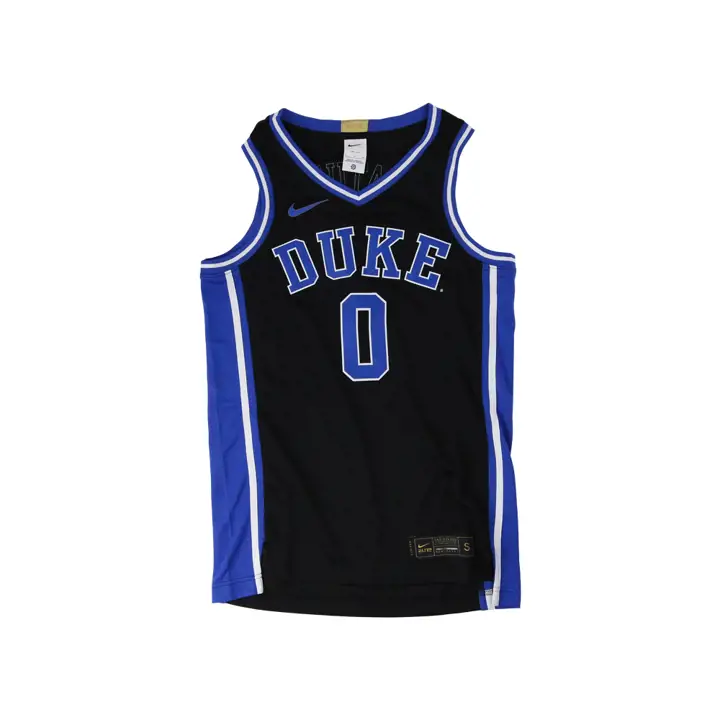 Maillot de basket-ball en édition limitée Duke NCAA Jayson Tatum NOIR