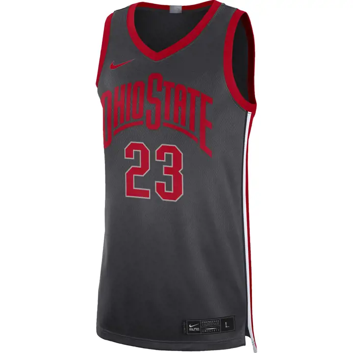 Maillot de basket-ball en édition limitée NCAA Ohio State LeBron James