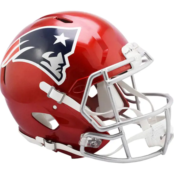 Mini-casque New England Patriots Speed Flash alternatif ROUGE/BLEU MARINE
