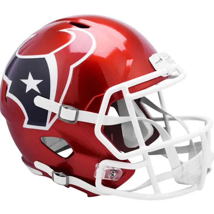 Casque Miniature Alternatif RED/NAVY Houston Texans Speed Flash
