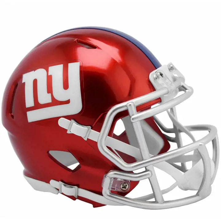 Casque miniature New York Giants Speed Flash Alt ROUGE/BLEU/BLANC
