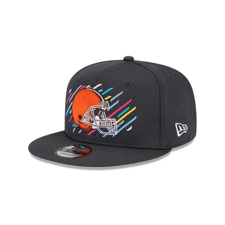 Casquette 9FIFTY NFL Crucial Catch Cleveland Browns 21 Charcoal