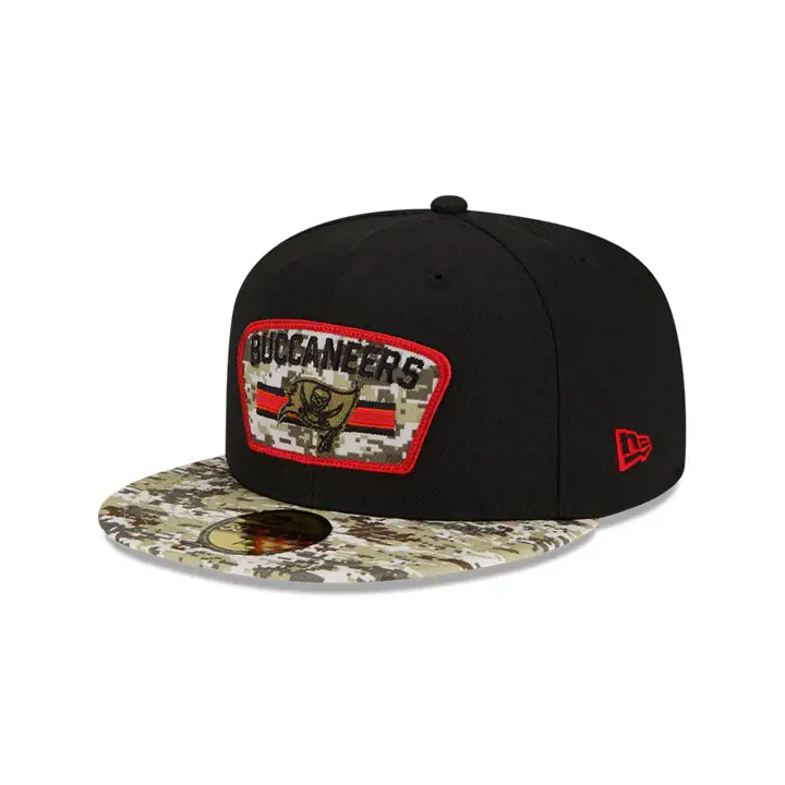 Casquette 59FIFTY NFL STS des Tampa Bay Buccaneers, coloris noir/camouflage