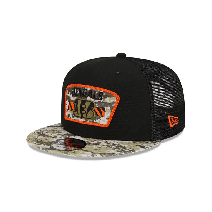 Cincinnati Bengals 21 NFL STS 9FIFTY Casquette Trucker noir/camo