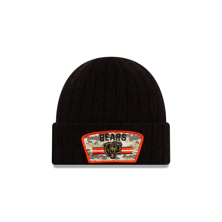 Bonnet en maille Chicago Bears 21 NFL STS blk