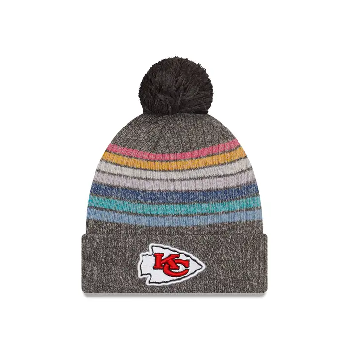Kansas City Chiefs 21 NFL Crucial Catch Tricot Charbon