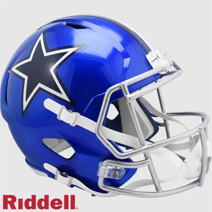 Casque réplique Dallas Cowboys Speed Flash BLEU/MARINE