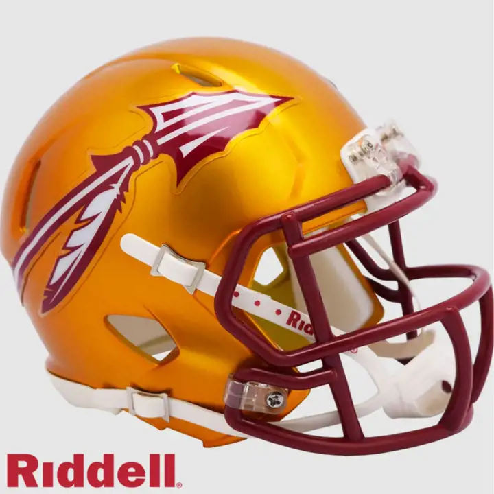 Mini-casque Florida State Seminoles Speed Flash Alt ORG/ROUGE