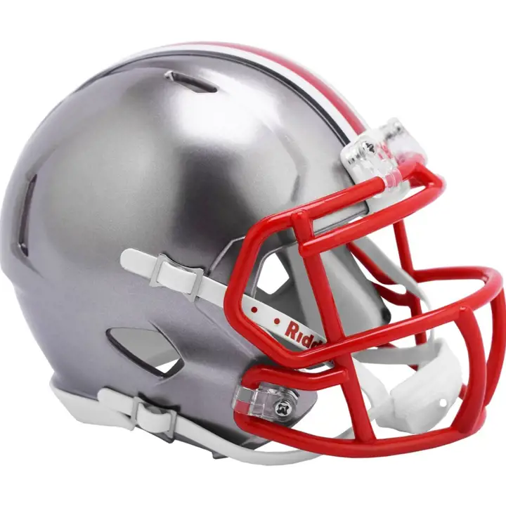 Casque Ohio State Buckeyes Speed Flash Alt Mini SILV/ROUGE