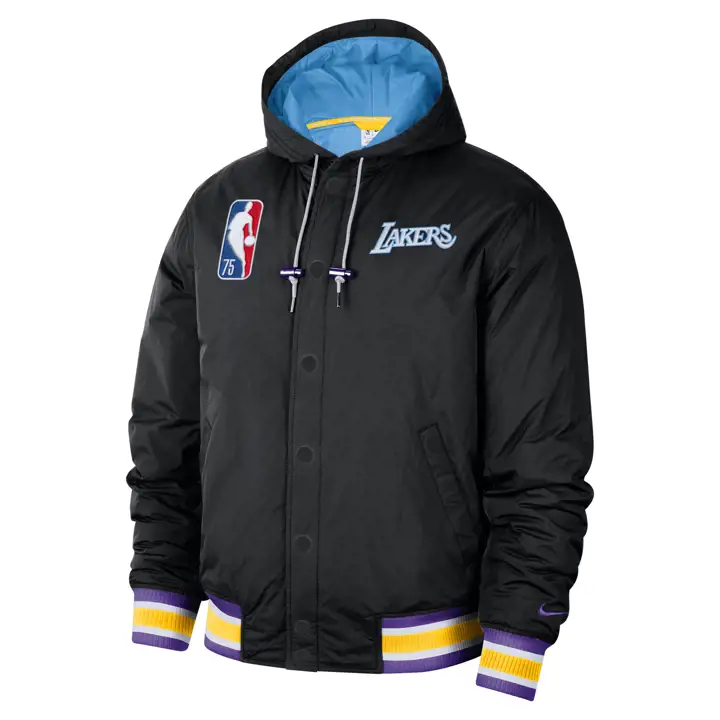 Veste à capuche LOS ANGELES LAKERS NBA CTS Moment Snap noir