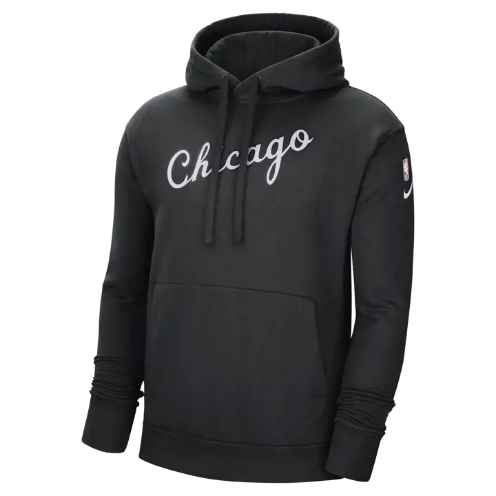 Haut à capuche Essential Moment Chicago Bulls NBA Noir
