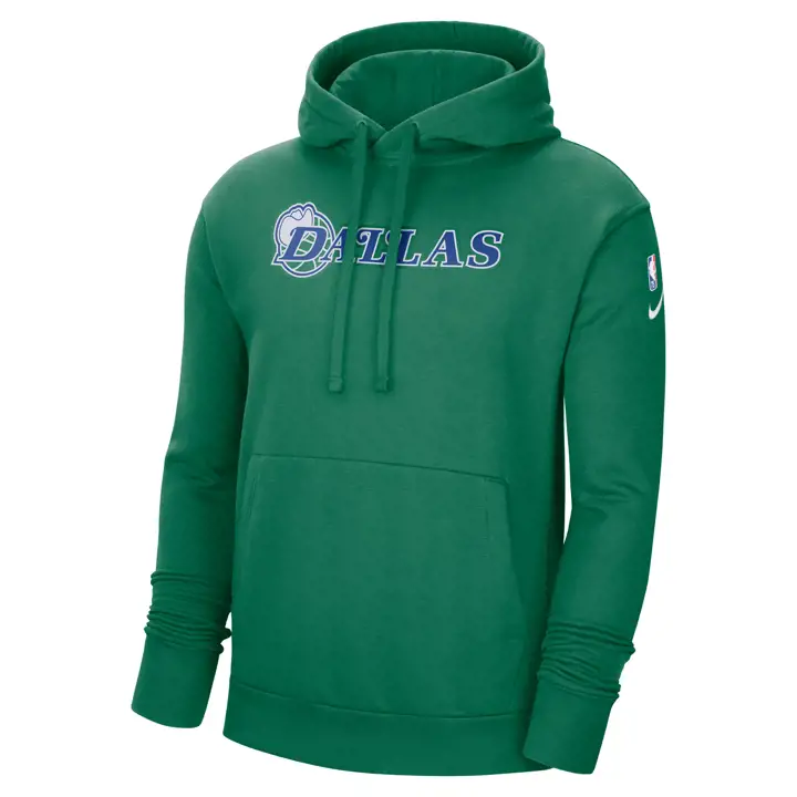 DALLAS MAVERICKS Sweat à capuche vert à enfiler NBA Essential Moment