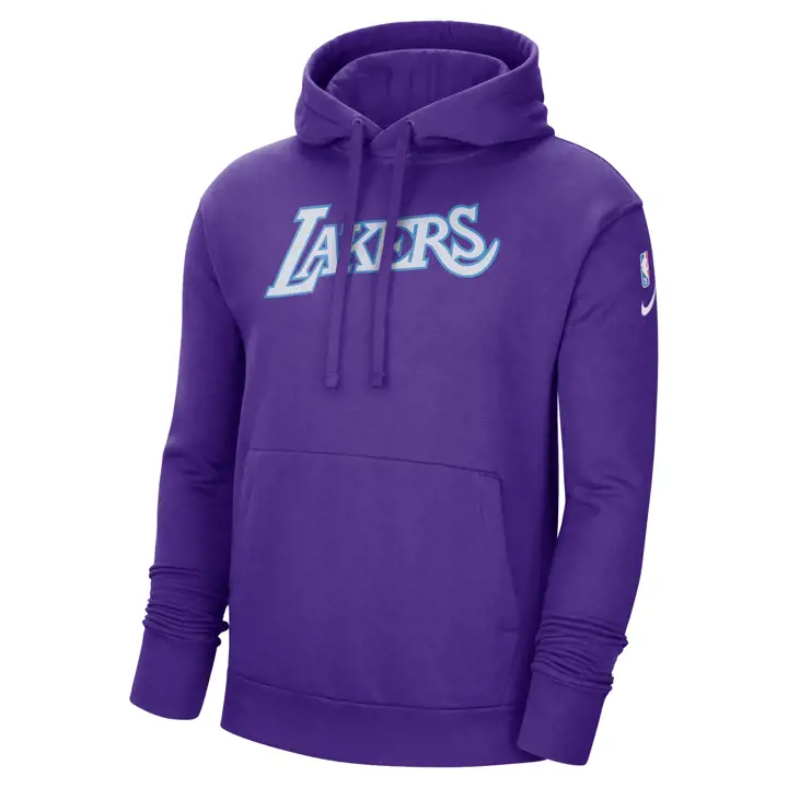 Sweat à capuche essentiel Los Angeles Lakers NBA Moment PUR