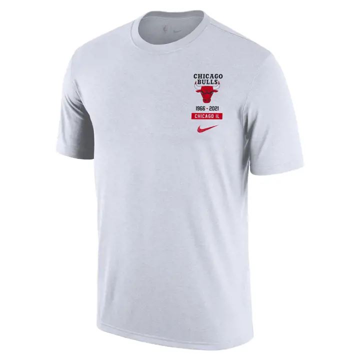 T-shirt à manches courtes CHICAGO BULLS NBA CTS Story WHT