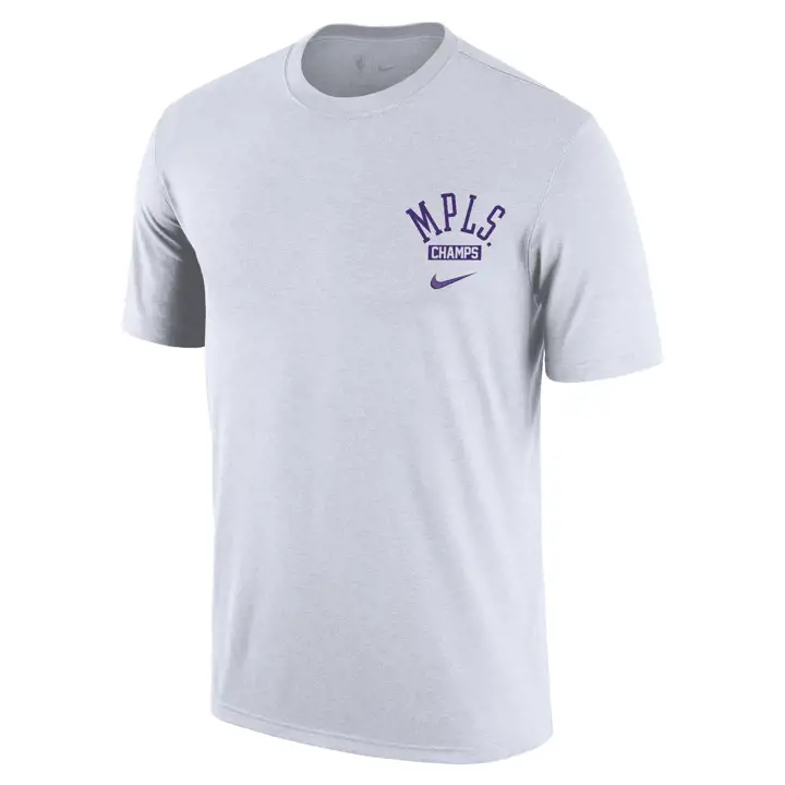 T-shirt à manches courtes LOS ANGELES LAKERS NBA CTS WHT