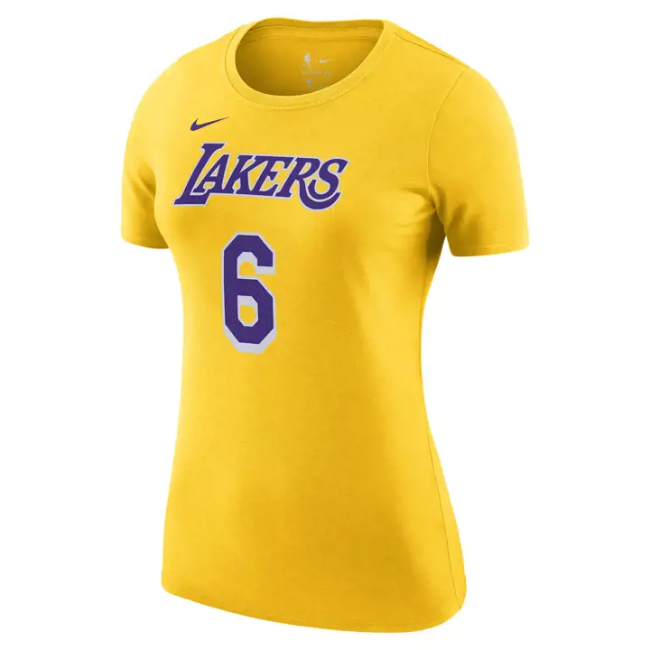 T-shirt N&N Joueuse NBA LOS ANGELES LAKERS LEBRON JAMES Femme