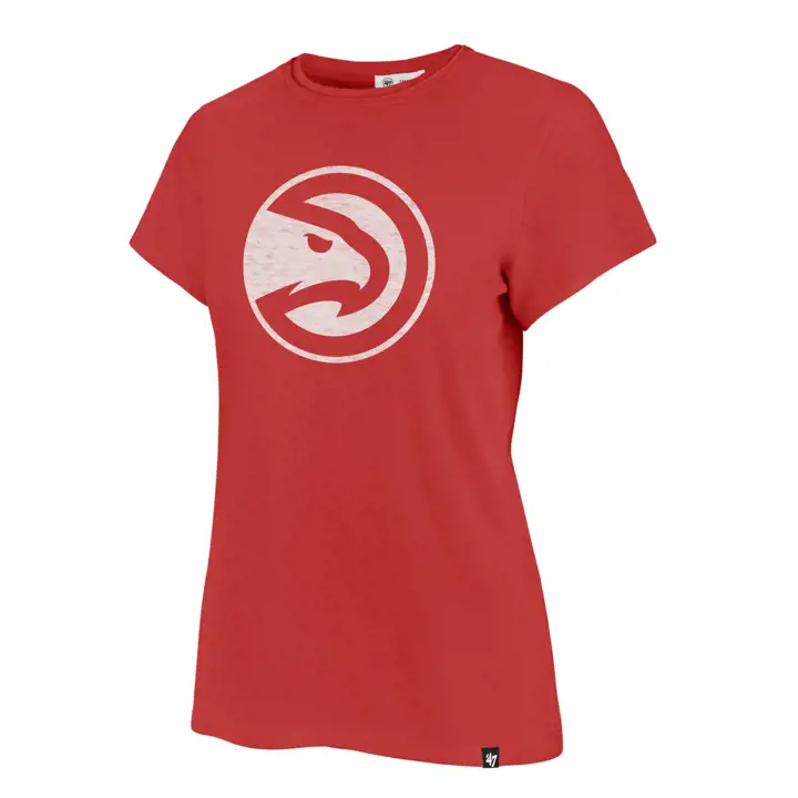 T-shirt Frankie rouge à logo Atlanta Hawks NBA pour femme 21