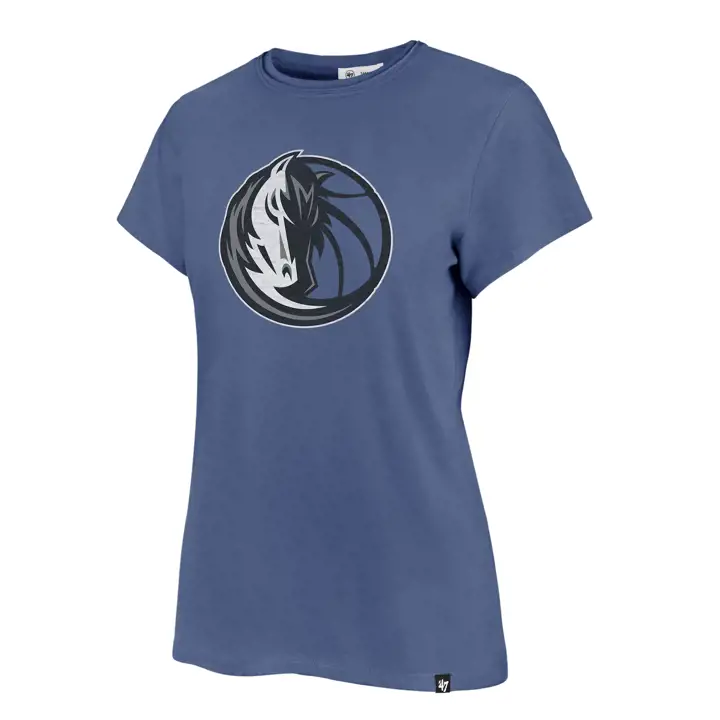 T-shirt Femme Logo Frankie NBA Dallas Mavericks 21 BLEU