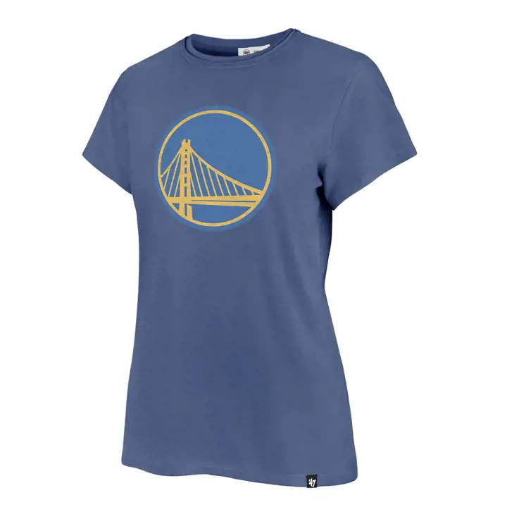 Golden State Warriors NBA Femme Logo T-shirt Frankie 21 BLEU