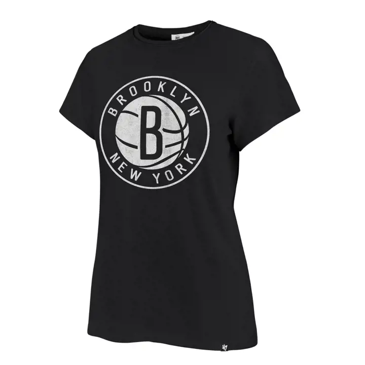 T-shirt femme Logo Frankie Brooklyn Nets NBA 21 NOIR