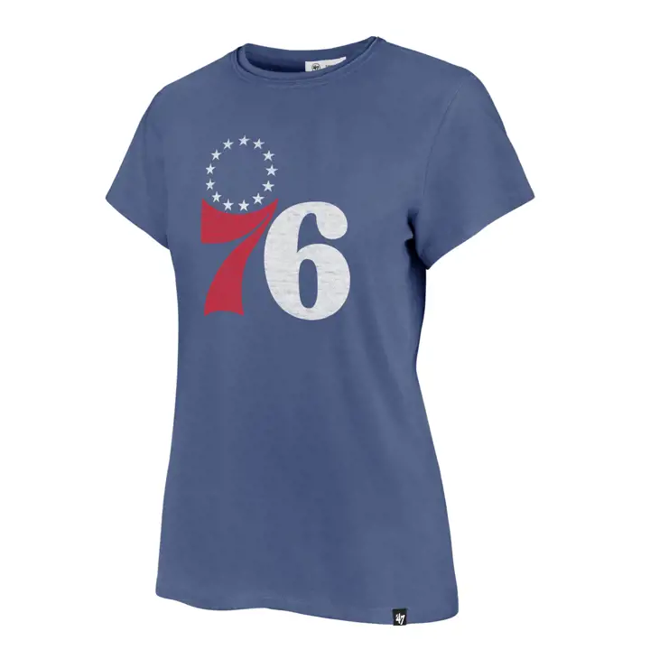 T-shirt Philadelphia 76ers NBA femme à logo Frankie 21 BLEU