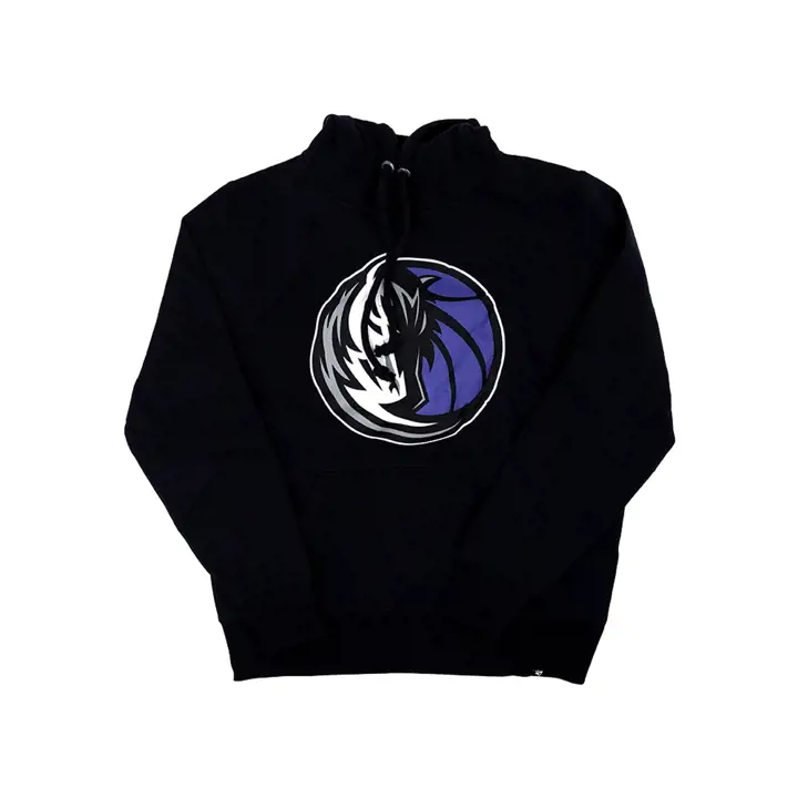 Sweat à capuche bleu marine Dallas Mavericks NBA Headline Imprint