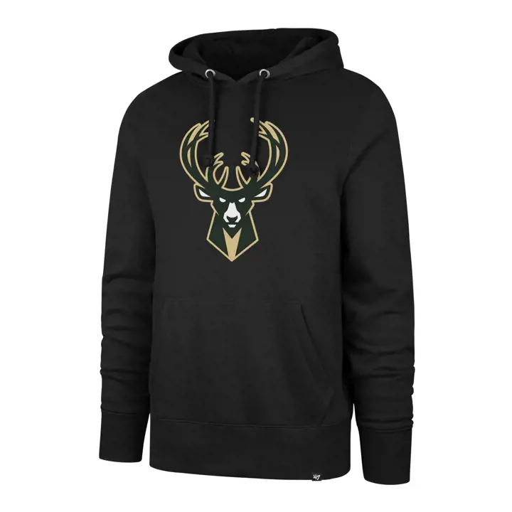 Milwaukee Bucks NBA Headline Imprint Hood blk