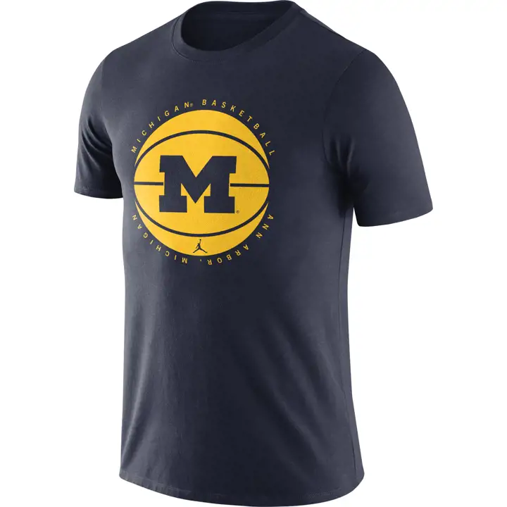 T-shirt de basket-ball Michigan Wolverines NCAA Team Issue 21 NA