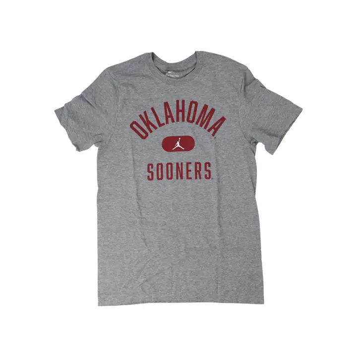 T-shirt arc d'équipe Oklahoma Sooners NCAA GRY