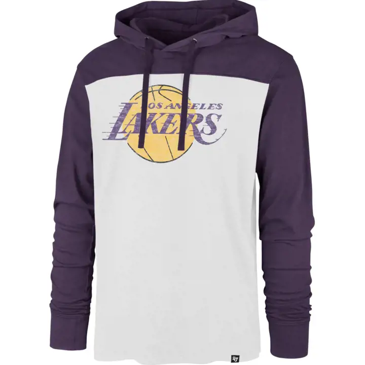 Los Angeles Lakers NBA Sweat à capuche Wooster pur/blc
