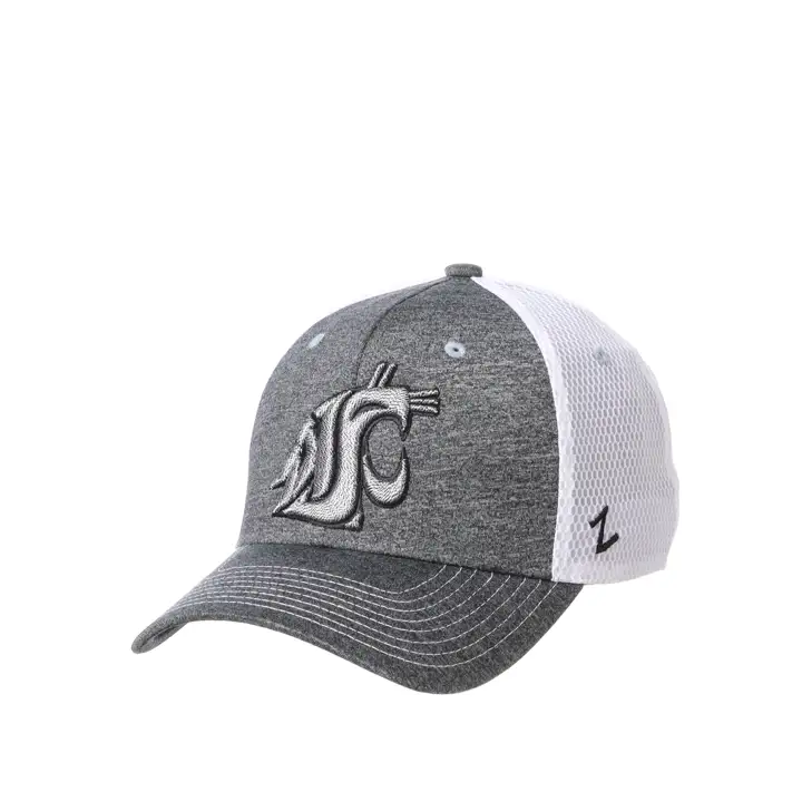 Cougars de l'État de Washington NCAA Sugarloaf Stretch Charcoal/blanc