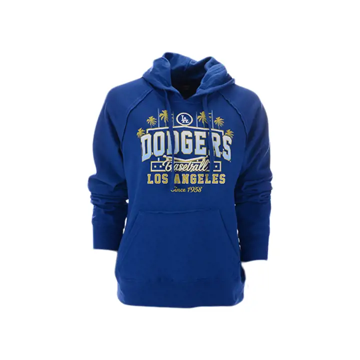 Los Angeles Dodgers MLB Sweat à Capuche Femme Gold Collection