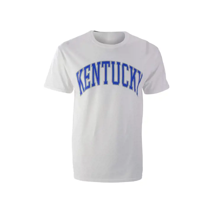 T-shirt à logo mi-taille NCAA Kentucky W 2F BLANC