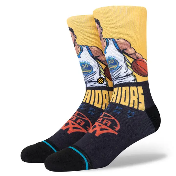 WARRIORS Chaussette de sport de ville Stephen Curry GL