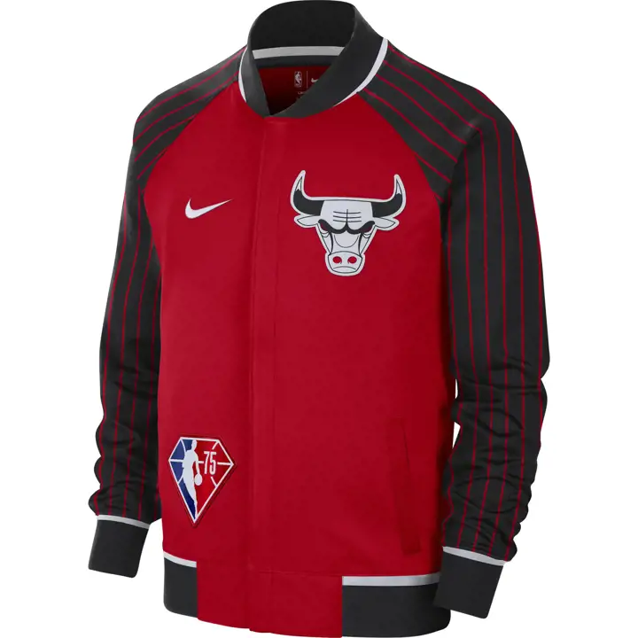 Veste d'échauffement Chicago Bulls NBA MixTape ROUGE