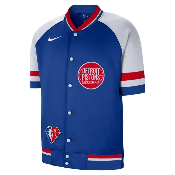 Veste d'échauffement Detroit Pistons NBA MixTape BLEU